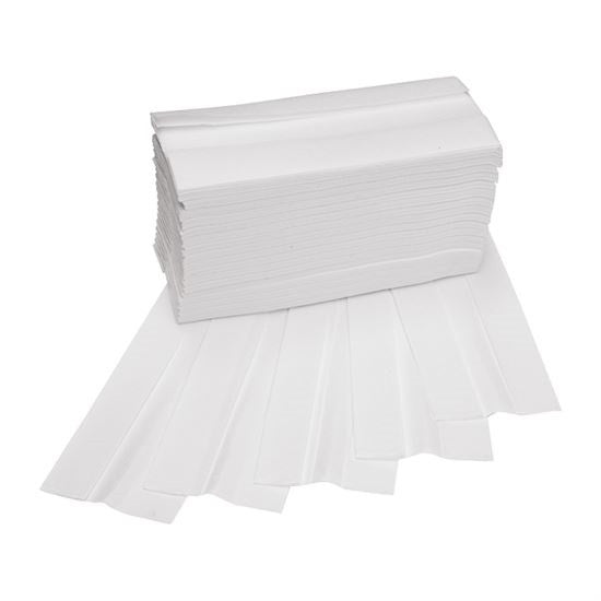 Essuie-mains pliage C - Pure ouate - 2 plis - Blanc