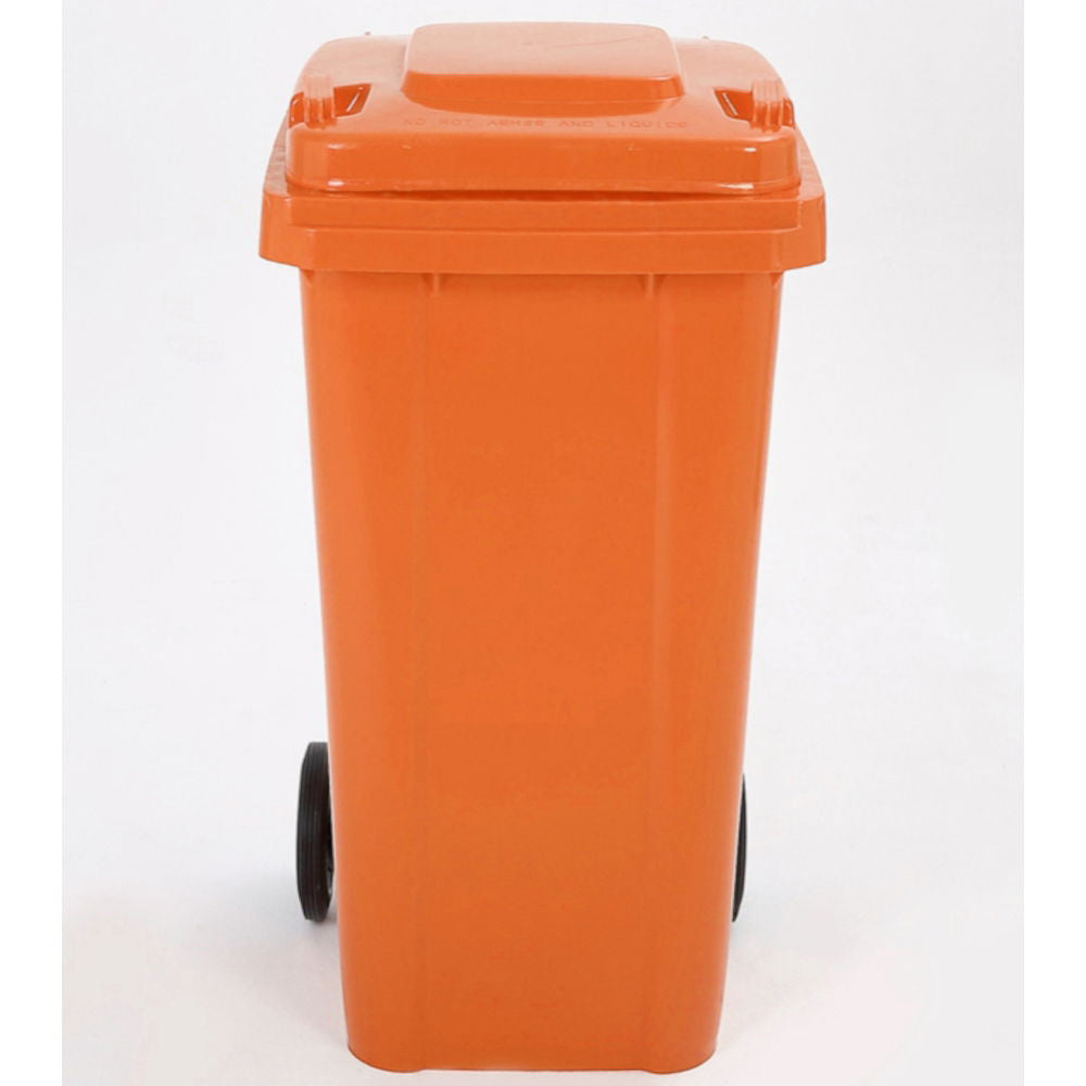 Bac Roulant 240L - Orange, Rouge, Bleu, Marron